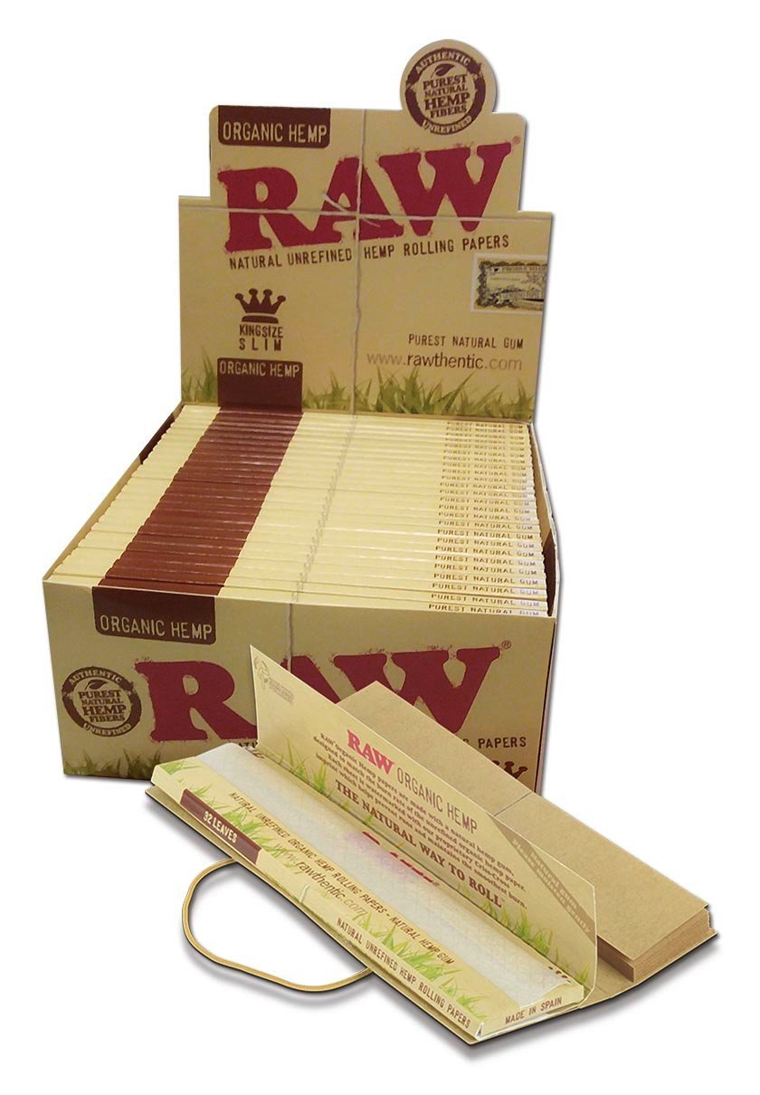 Mortalha RAW Organic Hemp KSS com Filtros