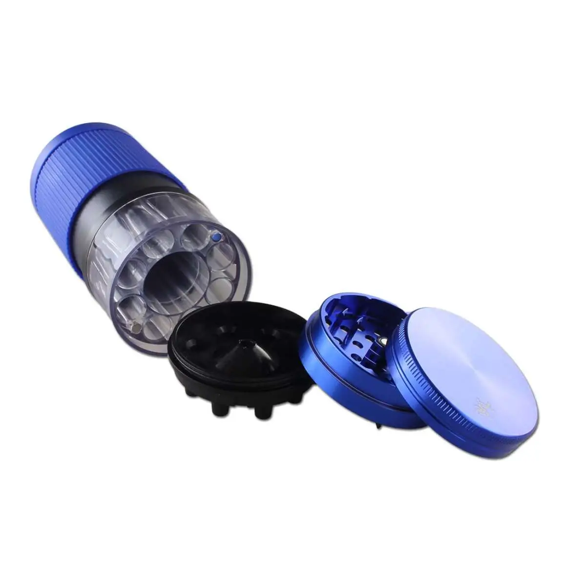 Moedor de alumínio Black Leaf SMOKE LOVER + 8 cones - Image 2