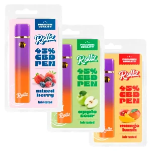 Vape Caneta Descartável Rollz – 45% CBD